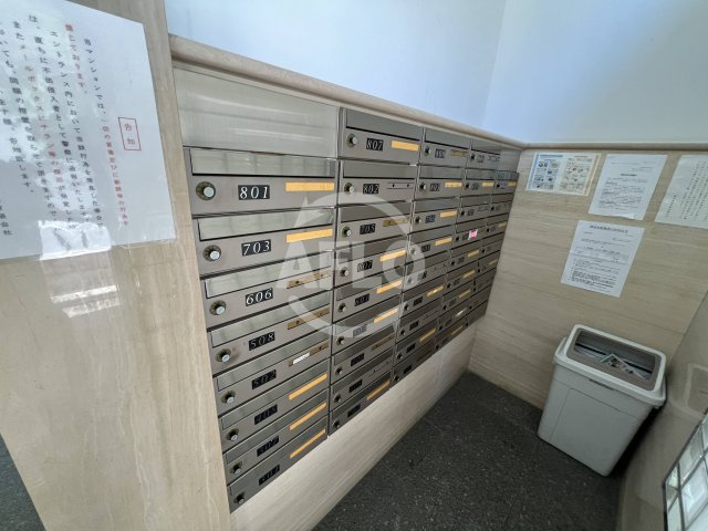 福本ハーバービュースクエアの設備|福本ハーバービュースクエア　メールボックス