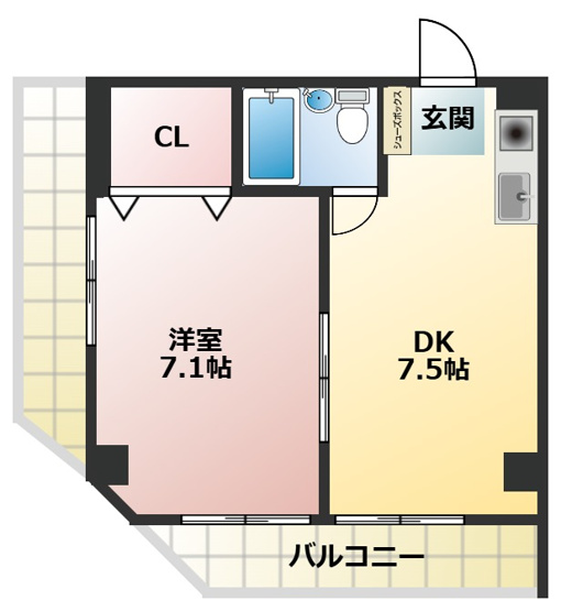 【間取り】 | 高畑ビル