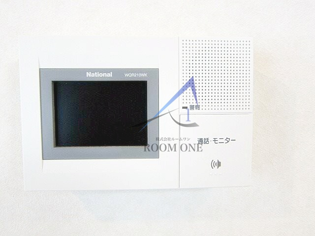 ハッピークローバーのセキュリティ|モニター付きインターホンです。