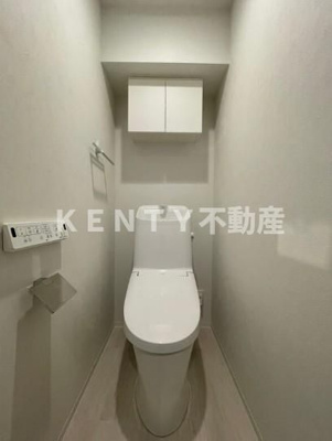 【トイレ】 | ルミーク北品川 | 落ち着いた色調のトイレです
