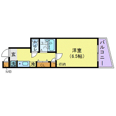 ロアール早稲田大学前の間取り