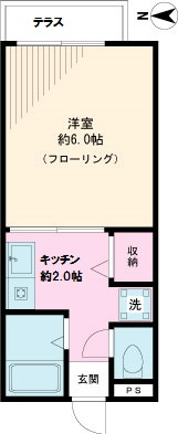 サンヒルズハイムの間取り