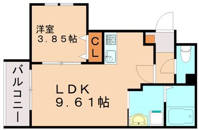 RassureN・Kの間取り|使い勝手の良い間取りです♪