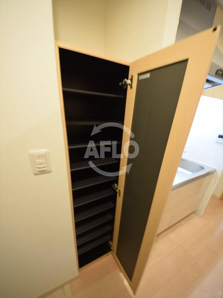 スプランディッド難波Ⅱの玄関|スプランディッド難波II　下駄箱