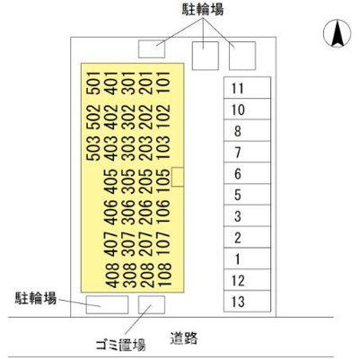 【区画図】 | リビングアレイＫ