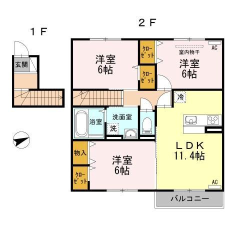【間取り】 | シャルマン