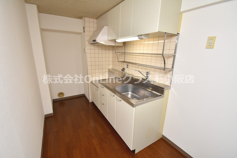 東大阪市小若江２丁目の賃貸マンションのキッチン