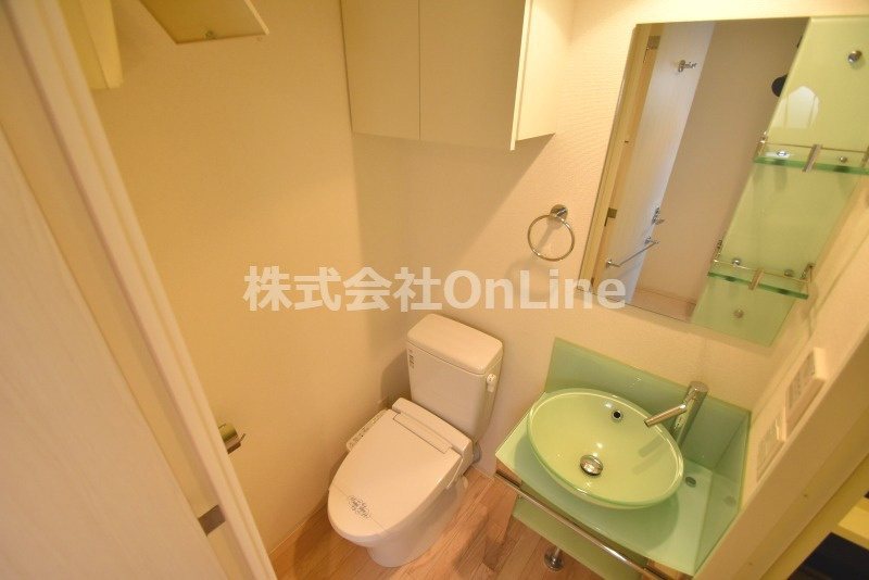東大阪市高井田本通７丁目の賃貸マンションの洗面所