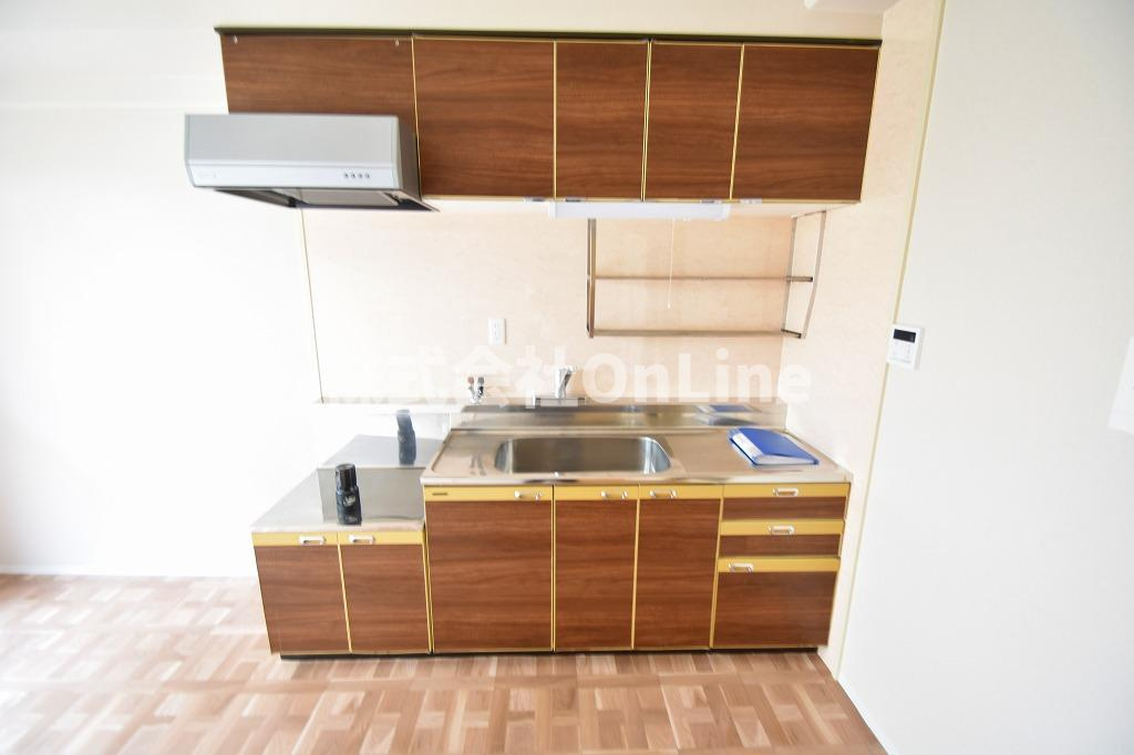 東大阪市菱江５丁目の賃貸マンションのキッチン