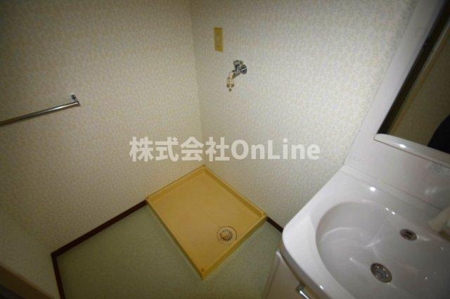 東大阪市御幸町の賃貸マンションの洗面所