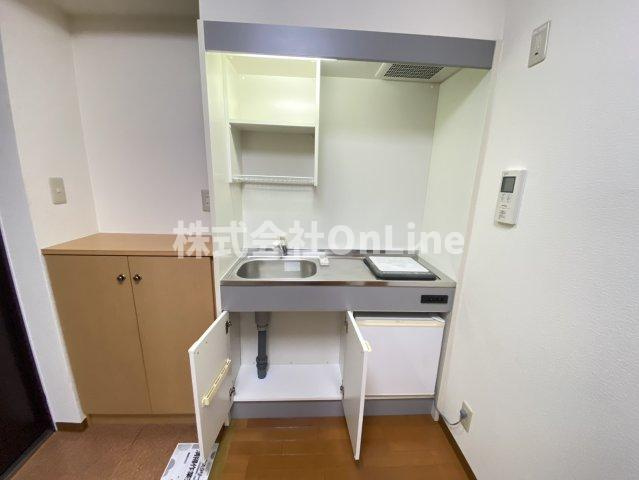東大阪市横枕西の賃貸マンションの収納