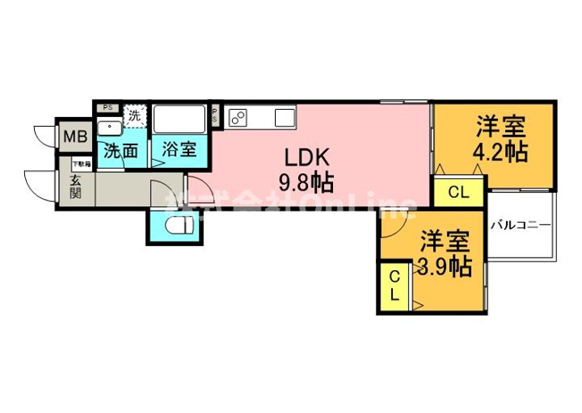 【間取り】 | D porta pace