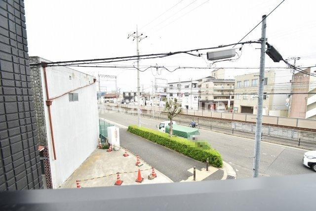 東大阪市長瀬町１丁目のアパートの展望