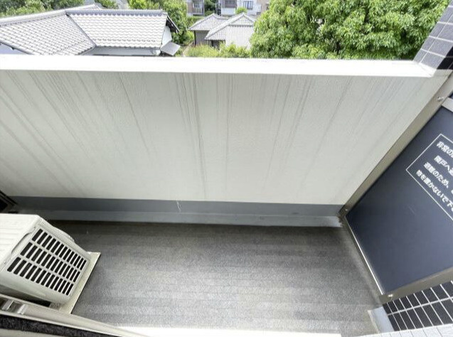 スカイコート世田谷代田橋のバルコニー