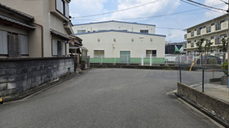 【前面道路含む現地写真】 | 高槻市野田4丁目　建築条件無し売土地 | 道路幅員6.0m以上