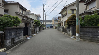 【前面道路含む現地写真】 | 高槻市野田4丁目　建築条件無し売土地 | 閑静な住宅地