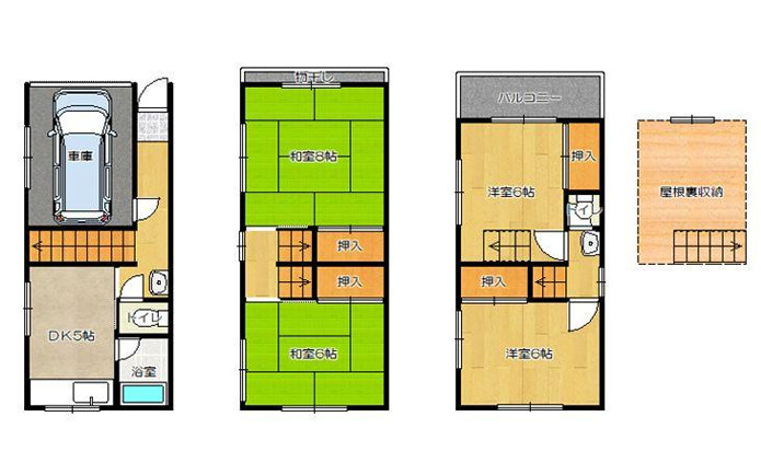 戸建 東淀川区井高野３丁目