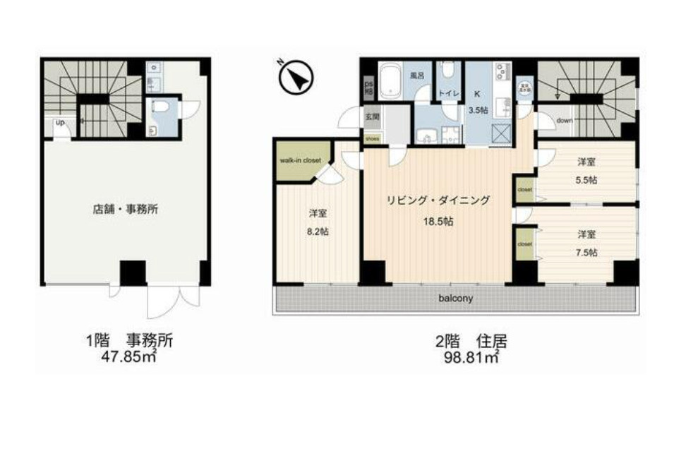 ライオンズマンション日本橋の間取り