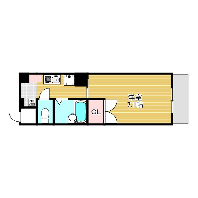レコルテ千里中央の間取り