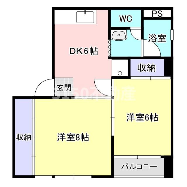 北村ビルの間取り