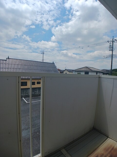グリーンウインドのバルコニー