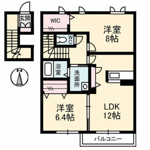 パーシモンの間取り