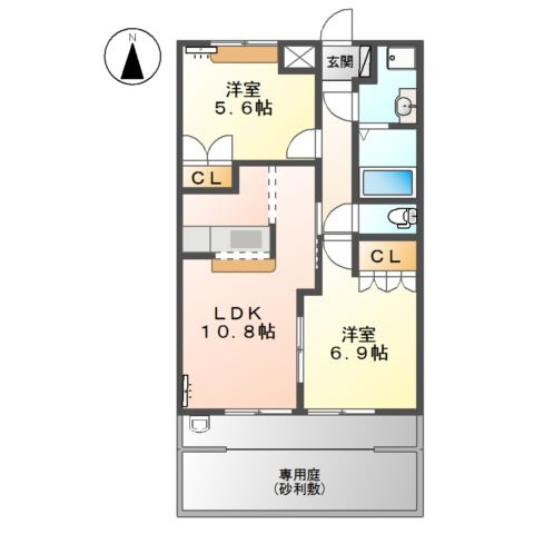 【間取り】 | ネオ　シュトラーゼ
