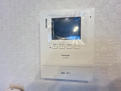 【内装】 | (仮称)綾瀬市吉岡東新築アパート | カメラ付インターホン（イメージ）