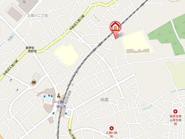 プリマヴェーラの地図