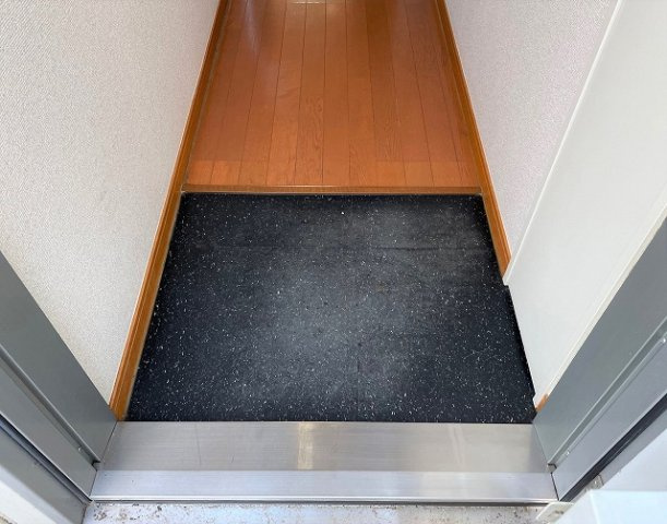 レオパレス椿の玄関