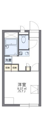 レオパレス静樹の間取り