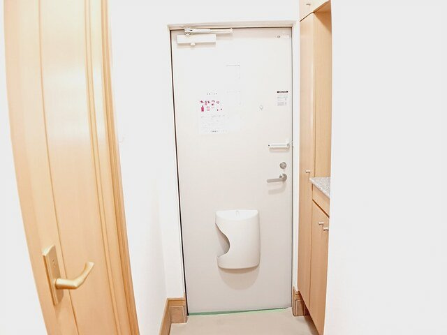 グラシオッソの玄関