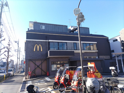 マクドナルド 川崎富士見通り店　850ｍ