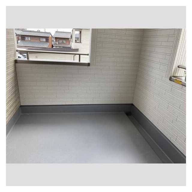 マイホームネクスト西川手２号棟のバルコニー