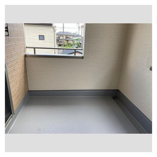 マイホームネクスト西川手　１号棟のバルコニー