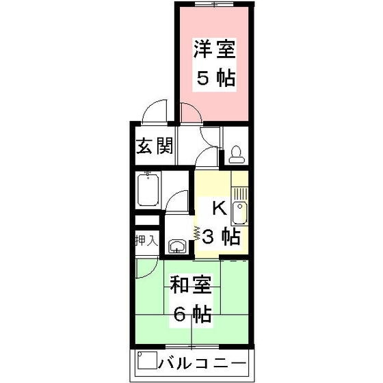Ｋ’ｓ　ＨＯＵＳＥの間取り