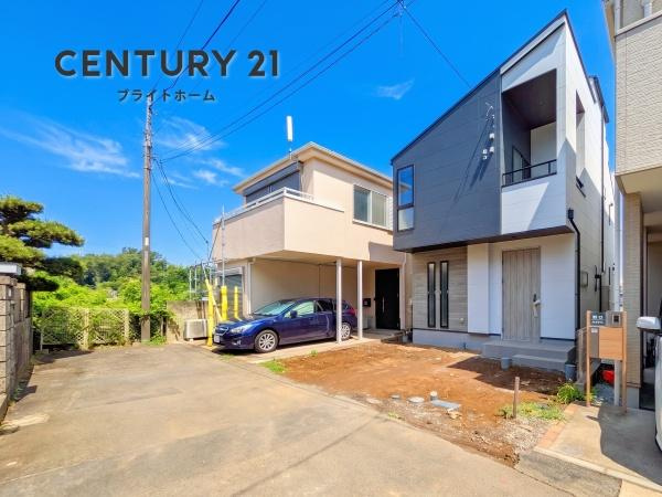 横浜市鶴見区馬場１丁目の新築一戸建の前面道路含む現地写真|前面道路が広いので、安心して駐車可能です！
是非現地へお越しください。