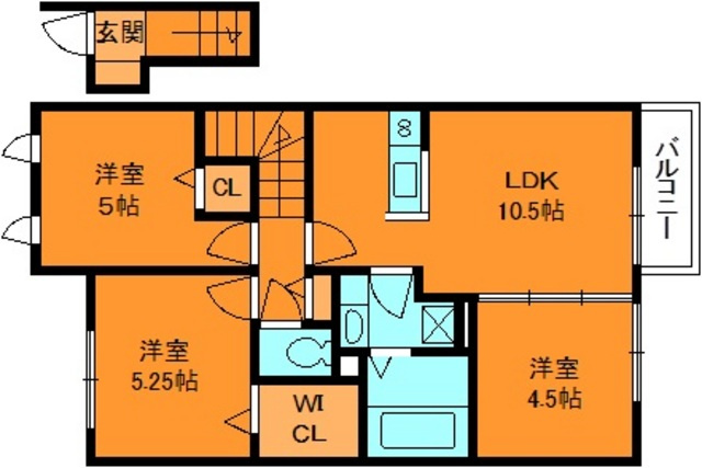 パセオＥの間取り