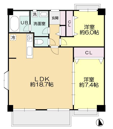【間取り】 | オーパス玉川
