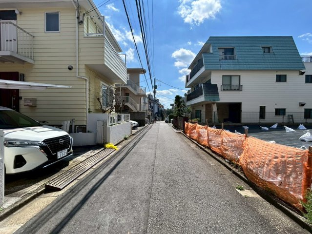 世田谷区北沢3丁目　売地　A区画の前面道路含む現地写真|2026.07.09撮影　