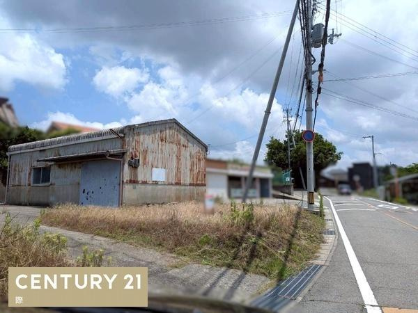 和歌山市上野　土地の前面道路含む現地写真