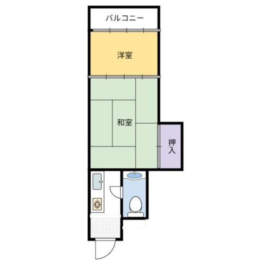 【間取り】 | ヴィラ皆生1番館