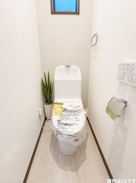 枚方市 春日東町 ２丁目　新築 一戸建てのトイレ