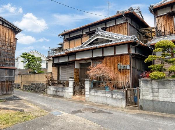 八幡市 八幡広門　古家付き　土地