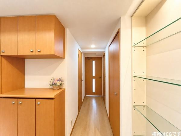 グラン コープ枚方 香里ケ丘　中古 マンションの内装|居室以外も収納充実