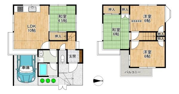 枚方市 東香里元町　中古 一戸建て