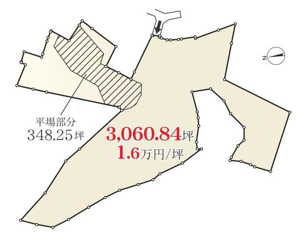 横須賀市根岸町２丁目の売地の土地図