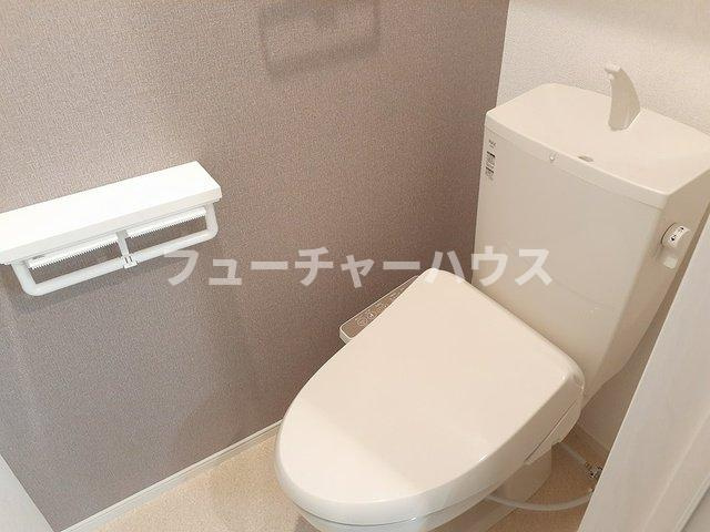 シャルールメゾンＢのトイレ|シンプルで使いやすいトイレです