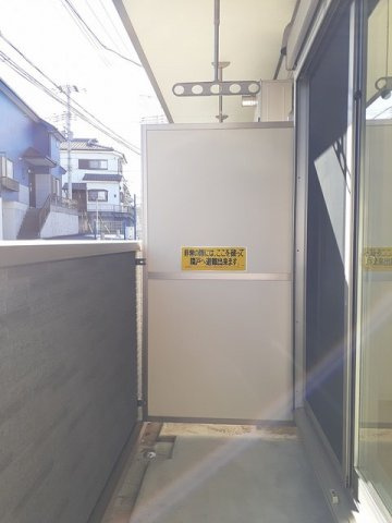 サンシャイン　東所沢のバルコニー