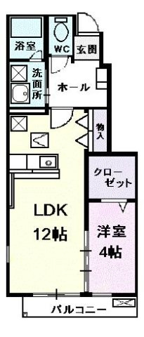 エテルノ　カーサの間取り